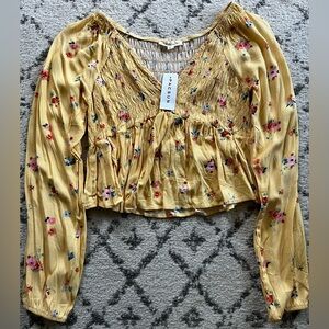 LA HEARTS coquette shirt